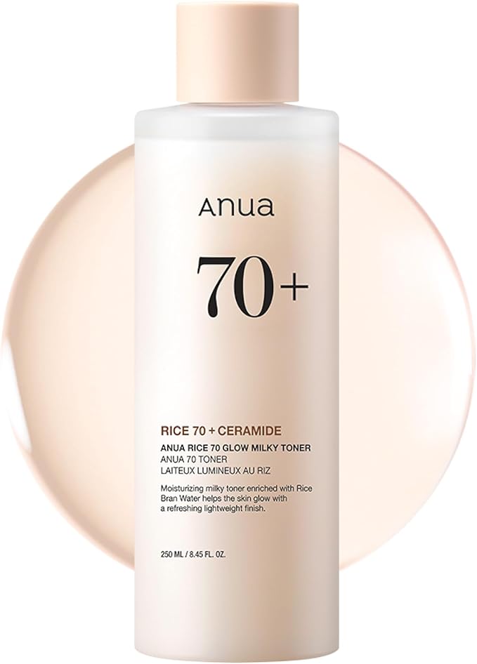 Anua Rice 70 Glow Milky Toner - 250ml