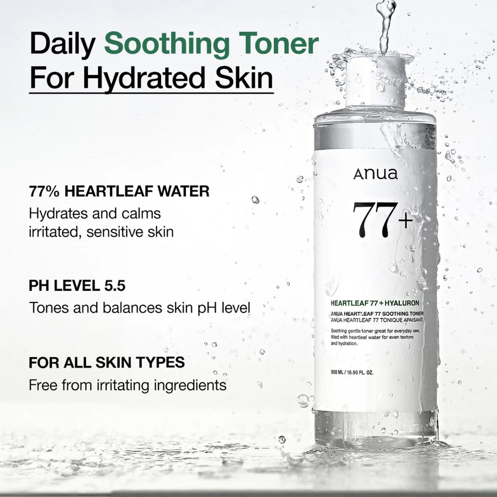 Anua Heartleaf 77% Soothing Toner - 250ml