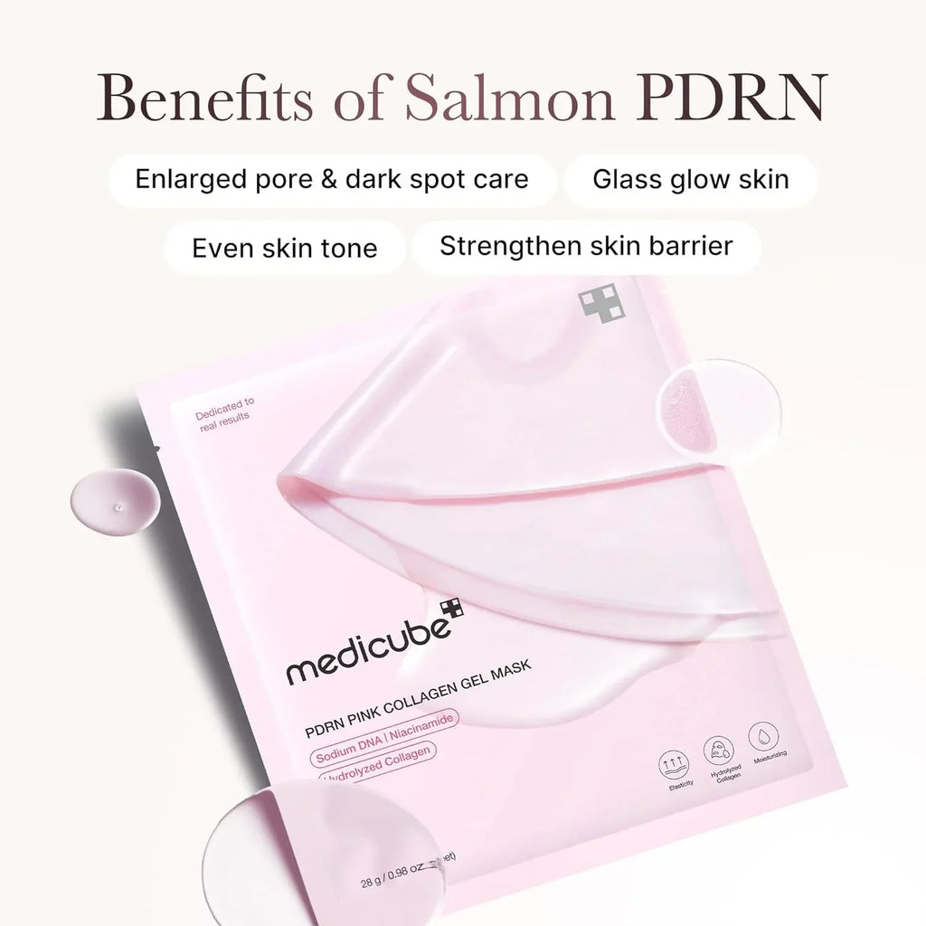 Medicube PDRN Pink Collagen Gel Mask (1 Sheet)